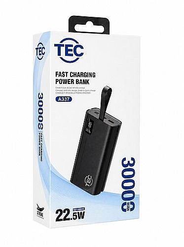 ���� ���� ���� 30000mAh 22.5W A337 ���� TEC